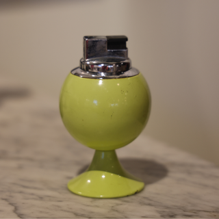 Chartreuse Mid Century Table Lighter