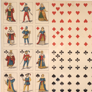 Vintage Card Sheet   L