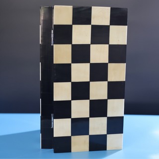 Bone & Horn Folding Chess Set