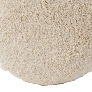 Elysium Cylinder Pouf (White)