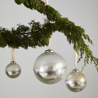 Silver Northern Lights Ornament