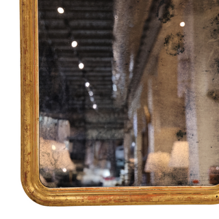 1700s French Giltwood Frame with New Mirror (Small)