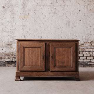 1860's French Oak Server Cabinet