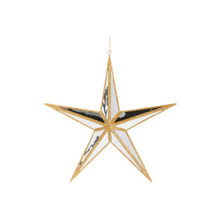 11.25" Mirrored Star Ornament