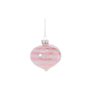 Short Candy Swirl Ornament