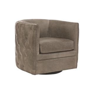 Palazzo Leather Swivel Chair