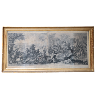 17th Century French Empire of the World Engraving