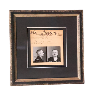 20th Century French Mug Shot (D)