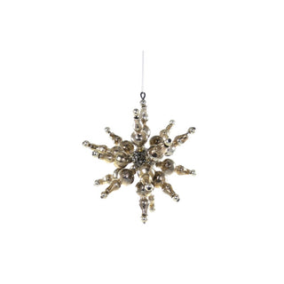 Tinsel Sputnik Star Ornament