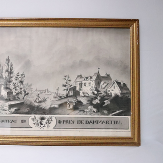 18th Century French Village Scenes (Set of 2)
