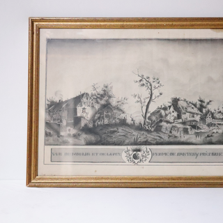 18th Century French Village Scenes (Set of 2)
