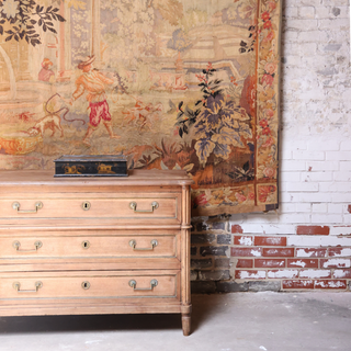 18th Century French Hunting Dog Tapestry
