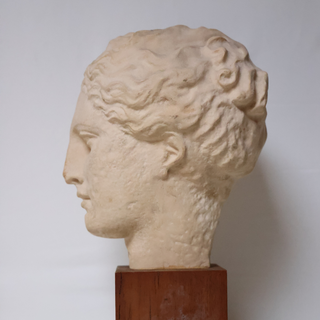 20th Century French Marble Sculpture (Female Portrait Bust)
