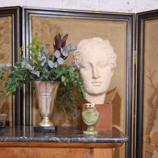20th Century French Marble Sculpture (Female Portrait Bust)
