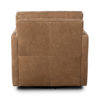 Olson Leather Swivel Chair
