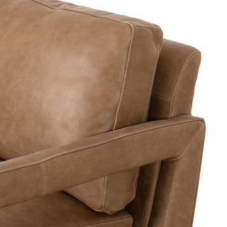 Olson Leather Swivel Chair
