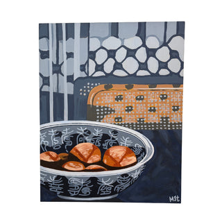 "Shadows Over Oranges" by Mary Grace Tracy
