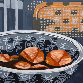 "Shadows Over Oranges" by Mary Grace Tracy
