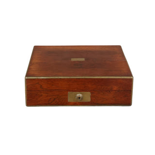 19th Century English Mahogany Valet Box
