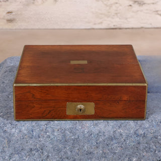19th Century English Mahogany Valet Box
