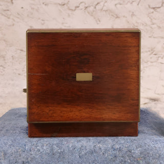19th Century English Mahogany Valet Box
