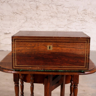 19th Century English Campaign Writing Box
