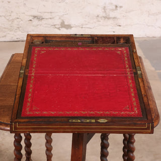 19th Century English Campaign Writing Box
