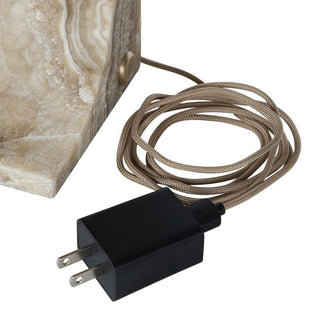 Carved Beam Rechargeable Mini Lamp
