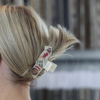 Mahjong Hair Clip

