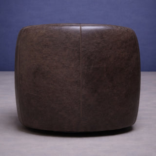 Aline Leather Swivel Chair

