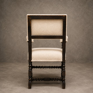 19th Century French Louis XIII Oak Arm Chair

