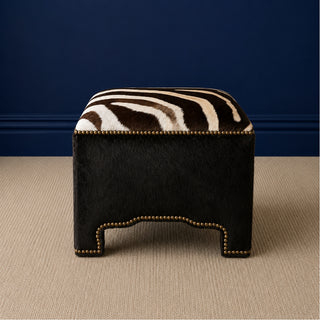Paloma Zebra Ottoman by Lee Industries
