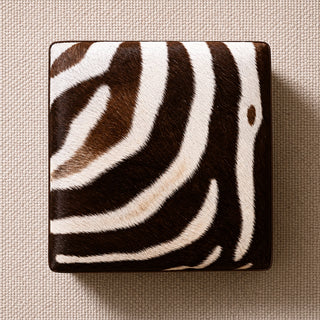Paloma Zebra Ottoman by Lee Industries
