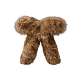 Verellen Racoon Natural Butterfly Stool
