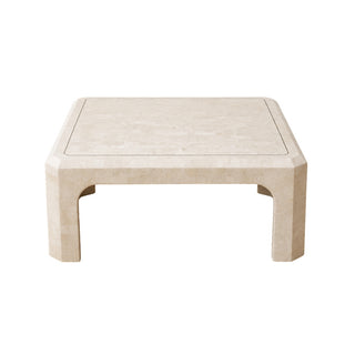21st Century Maitland Smith Travertine Coffee Table
