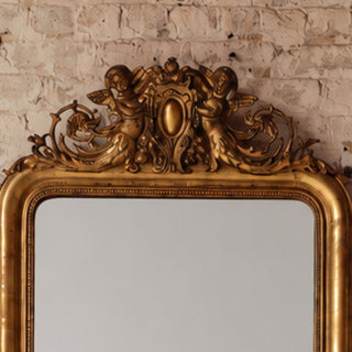 19th Century French Giltwood Mirror (A)
