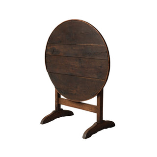 19th Century French Oak Table De Vin (A)
