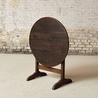 19th Century French Oak Table De Vin (A)

