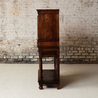 17th Century French Oak & Walnut Cabinet
