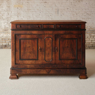 Late 19th Century French Walnut Buffet (A)

