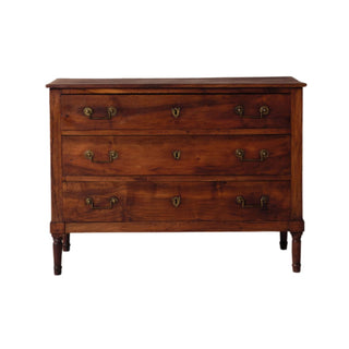 18th Century French Louis XVI Walnut Chest of Drawers

