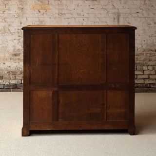 Late 19th Century French Oak Bank Office Filing Cabinet
