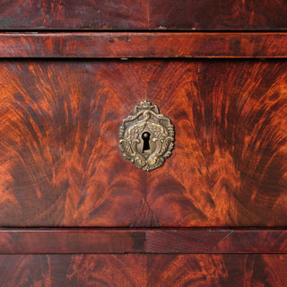 19th Century French Mahogany Chest with Marble Top (B)
