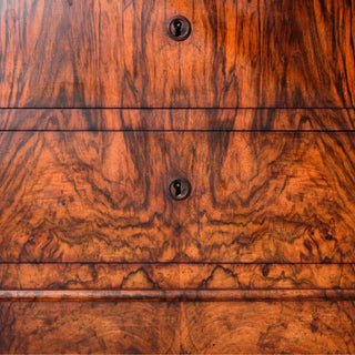 19th Century French Oak Louis Phillipe Commode with Marble Top
