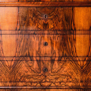 19th Century French Oak Louis Phillipe Commode with Marble Top
