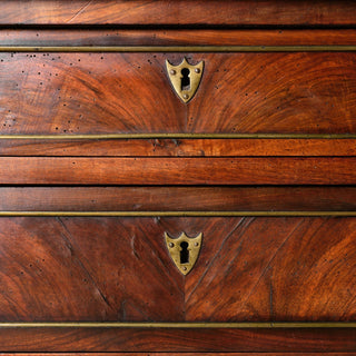 Late 17th Century French Empire Cherry Wood Commode with Marble Top
