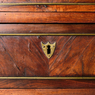 Late 17th Century French Empire Cherry Wood Commode with Marble Top

