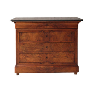 19th Century French Louis Phillipe Walnut Commode
