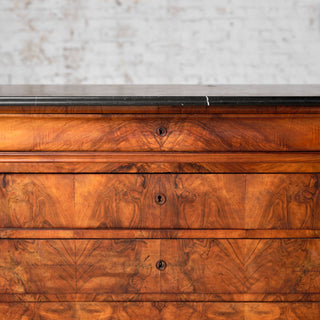 19th Century French Louis Phillipe Walnut Commode
