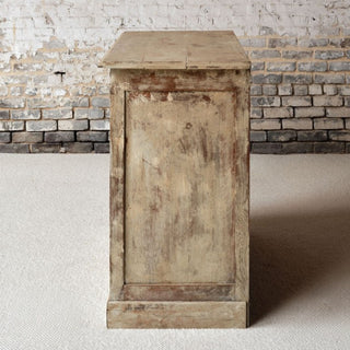 1950s French Oak Chest of Drawers with Bécassine Motif
